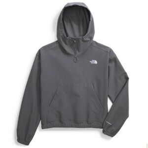 The North Face Women’s Willow Stretch Windwall Hoodie Large Gray EUC